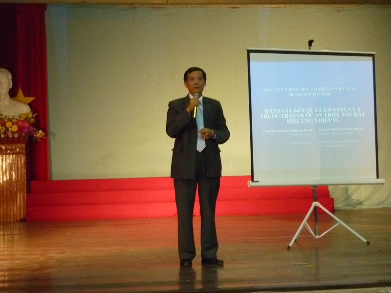 Chuyên đề “Chăm sóc sức khỏe bằng máy Hiệu ứng nhiệt VL” tại Tỉnh Bình Phước