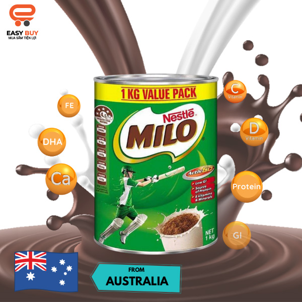 Sữa milo úc tốt cho sức khoe của trẻ