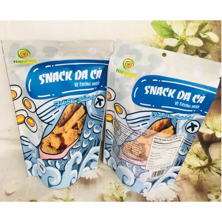 Snack da cá vị trứng muối 60G (417)